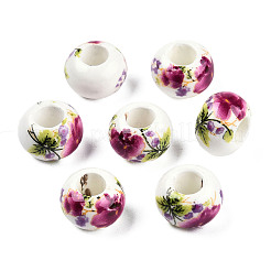 Handmade Porcelain European Beads&nbsp;X-CF262Y