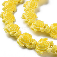 Glazed Porcelain Beads&nbsp;PORC-Q265-007B