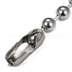 Tarnish Resistant 304 Stainless Steel Ball Chain Bracelets&nbsp;X-BJEW-G618-03P