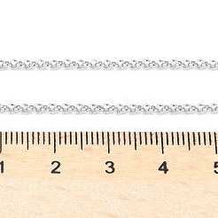 Tarnish Resistant 304 Stainless Steel Necklaces Unisex Rolo Chain Necklaces&nbsp;NJEW-507L-6
