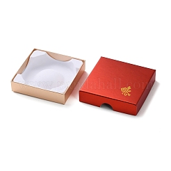 Rose Flower Print Paper Single Bangle Gift Storage Boxes&nbsp;CON-H022-01