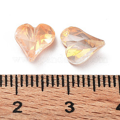 Electroplate K9 Glass Rhinestone Cabochons&nbsp;RGLA-M016-E02-AM