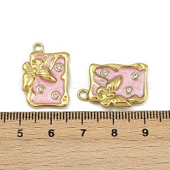 304 Stainless Steel Enamel Pendants&nbsp;STAS-L302-08G