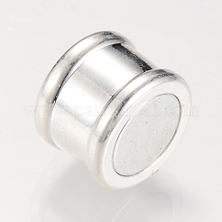 Brass Magnetic Clasps with Glue-in Ends&nbsp;KK-R052-22S