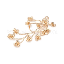 Brass Connector Charms&nbsp;KK-F918-03KCG