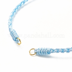 Polyester Thread Braided Cord Bracelet&nbsp;AJEW-JB01119