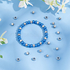 100Pcs 201 Stainless Steel Beads&nbsp;STAS-UN0048-82