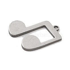 201 Stainless Steel Charms&nbsp;STAS-S174-02P
