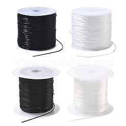 2 Rolls 2 Colors Flat Elastic Crystal String&nbsp;EW-YW0001-19