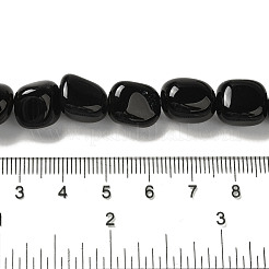 Natural Black Onyx(Dyed & Heated) Beads Strands&nbsp;G-NH0017-B06-02