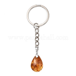 Natural Amber Keychains&nbsp;KEYC-JKC01475-02