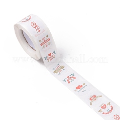 Valentine's Day Round Paper Stickers&nbsp;DIY-I107-05B