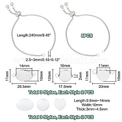 DIY Blank Link Bracelet Making Kit&nbsp;DIY-UN0005-26