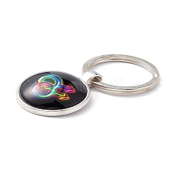 Pride Style Glass Keychain&nbsp;KEYC-F033-01J
