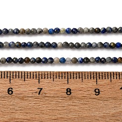 Natural Lapis Lazuli Beads Strands&nbsp;G-L629-B01-2mm-02