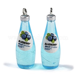 Transparent Resin Pendants&nbsp;RESI-D074-03