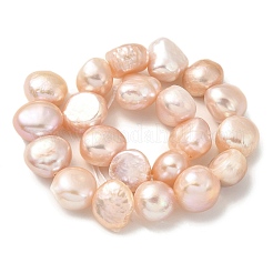 Natural Cultured Freshwater Pearl Beads Strands&nbsp;PEAR-A006-10F
