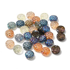 Electroplated Glass Beads&nbsp;EGLA-H002-B-M