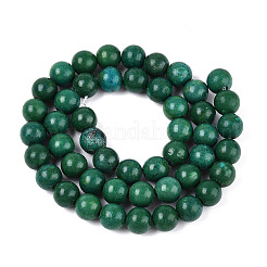 Synthetic Turquoise Round Beads Strands&nbsp;TURQ-T004-14A