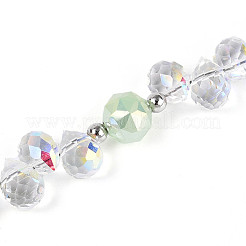 Glass and Acrylic and CCB Beads Strands&nbsp;MAK-T011-05E
