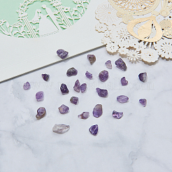 Natural Amethyst Chip Beads&nbsp;G-CJ0001-23