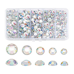 430pcs 5 Styles Plastic Cabochons&nbsp;FIND-PH0021-48B