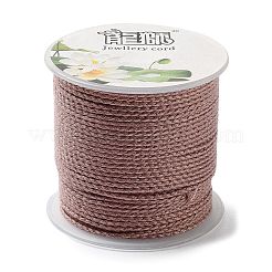 20M Polyester Braided Cord for Jewelry Making&nbsp;OCOR-G015-04A-20