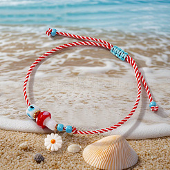 Glass Braided Bracelets&nbsp;RH2807