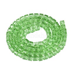 Transparent Glass Beads Strands&nbsp;LS-GLAA-R041-8x8mm-A14