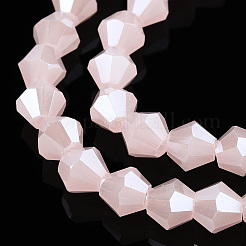 Imitation Jade Electroplate Glass Beads Strands&nbsp;EGLA-A039-J6mm-A07
