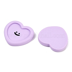 Smiling Face Resin Cabochons&nbsp;CRES-S372-01A