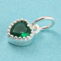 925 Sterling Silver Birthstone Charms&nbsp;STER-G035-01E-02