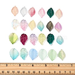 50Pcs 3 Styles Transparent Glass Pendants&nbsp;GLAA-FP0001-28