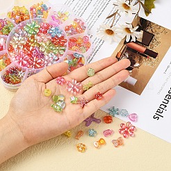 271Pcs 13 Style Transparent Acrylic Beads&nbsp;TACR-YW0001-26