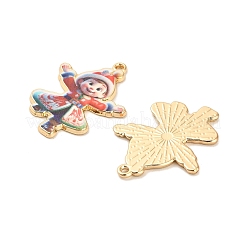 Christmas Alloy Enamel Pendants&nbsp;ENAM-K069-44A-G