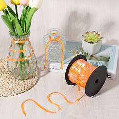 1Roll Plastic Paillette/Sequins Chain Rolls&nbsp;FIND-CY0001-14A