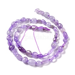 Natural Lavender Amethyst Beads Strands&nbsp;G-G018-50