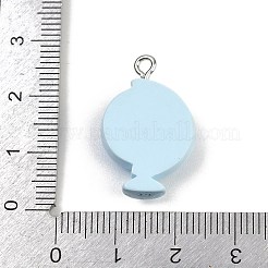 Opaque Resin Pendants&nbsp;FIND-I052-05P
