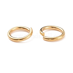 304 Stainless Steel Open Jump Rings&nbsp;STAS-G098-01G
