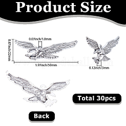 30Pcs Tibetan Style Alloy Big Pendants&nbsp;TIBEP-SC0003-40