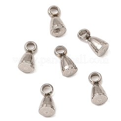 Non-Tarnish 201 Stainless Steel Tail Chain Drop Charms&nbsp;STAS-D061-04D-P