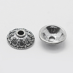 Thailand 925 Sterling Silver Bead Caps&nbsp;STER-K171-30AS