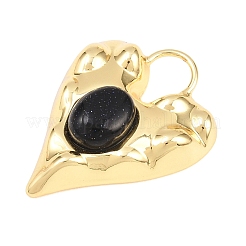 Synthetic Blue Goldstone Pendants&nbsp;GG-G001-02G-04