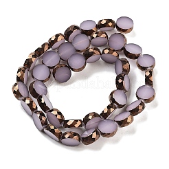 Imitation Jade Glass Beads Strands&nbsp;GLAA-H032-03-01