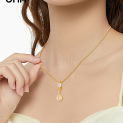 8Pcs Brass Micro Pave Cubic Zirconia Enhancer Shortener Pendant Bails&nbsp;ZIRC-HY0001-10