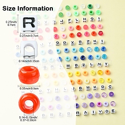 Transparent & Opaque Acrylic Beads&nbsp;KY-FS0001-26D