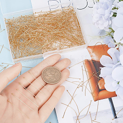 600Pcs Brass Ball Pins&nbsp;KK-SP0001-71C-G