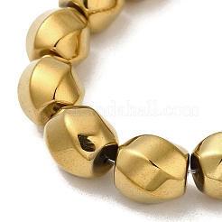 Electroplated Non-Magnetic Synthetic Hematite Beads Strands&nbsp;G-P518-05