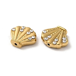 304 Stainless Steel Crystal Rhinestone Beads&nbsp;STAS-I203-03A-G