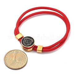 Constellation Nylon Cords Multi-strand Bracelets&nbsp;BJEW-U016-01B-11